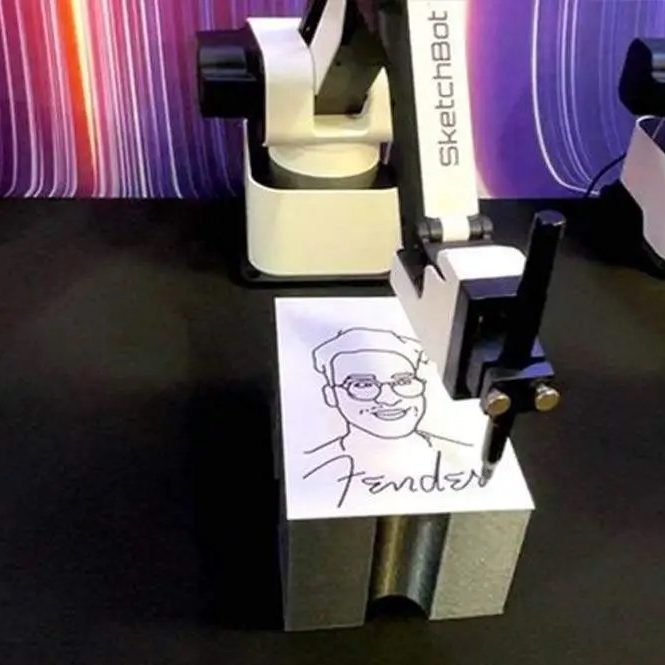 Interactive AI Sketch Robot Rental Toronto